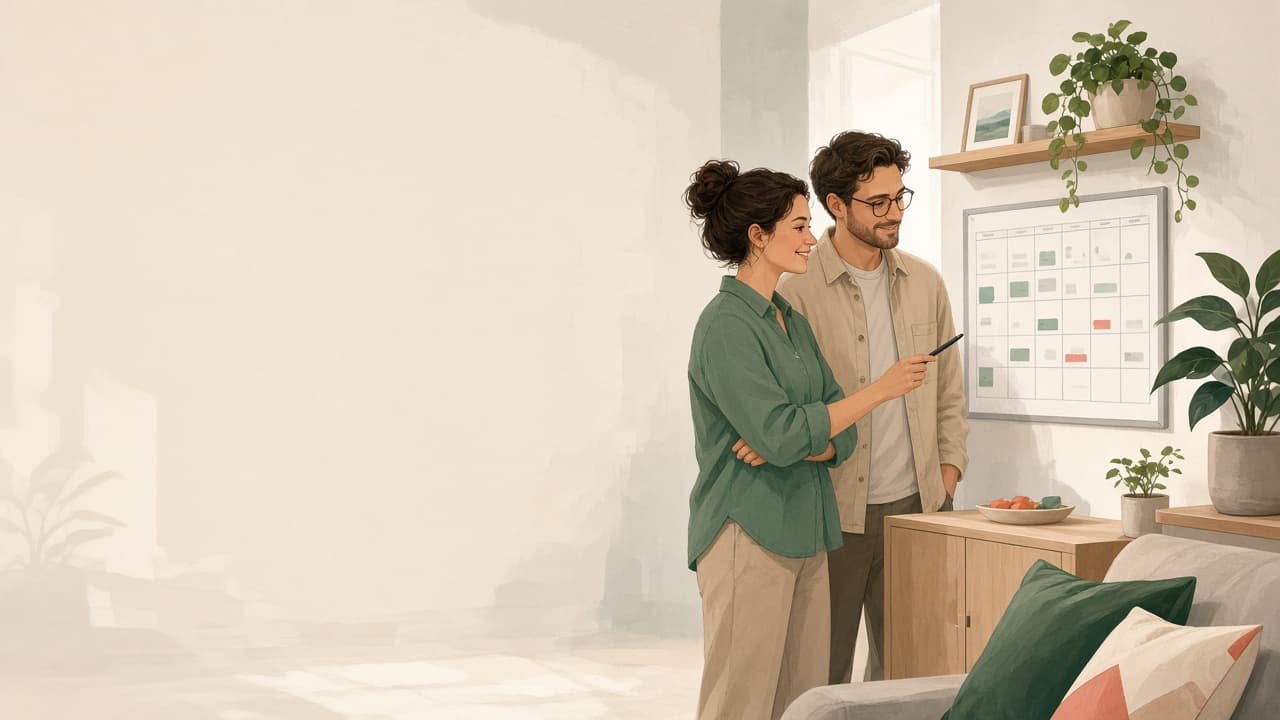 Illustration: Fachkräfte im sozialen Alltag
